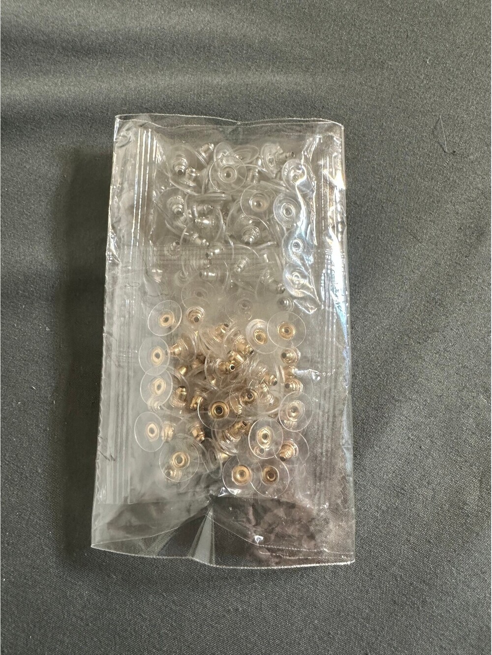 Earring Backs Silver and Gold